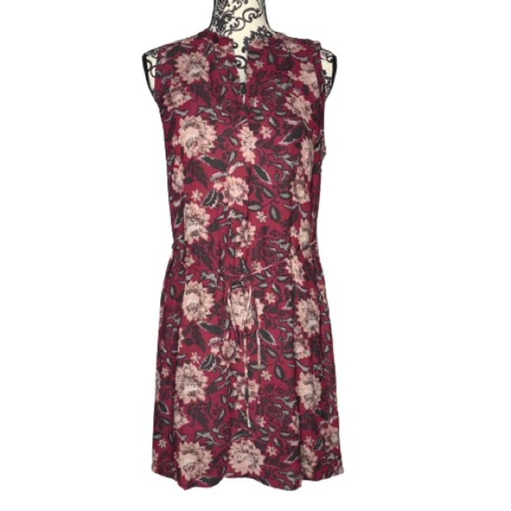 Ann Taylor Loft Floral Pink Shift Dress